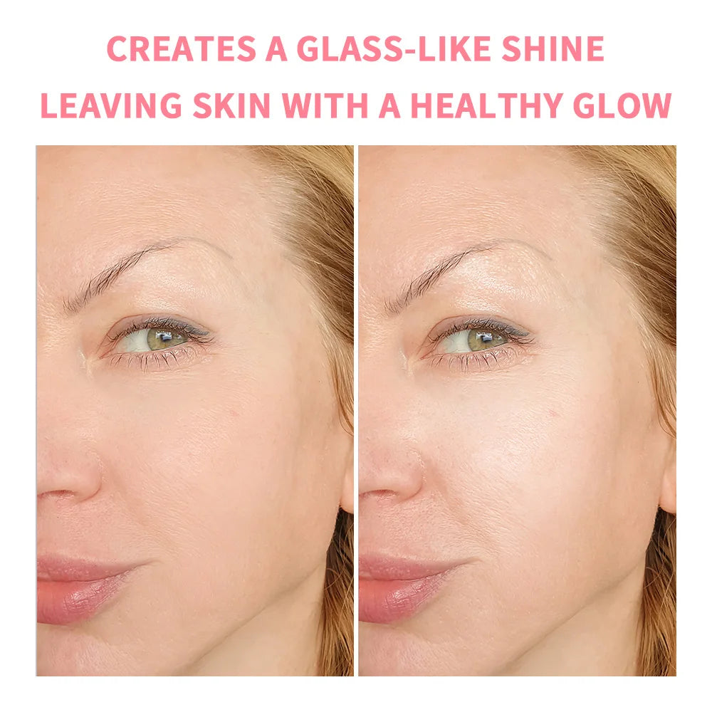 Pink Peptide Face Serum – Hydrating, Brightening Care
